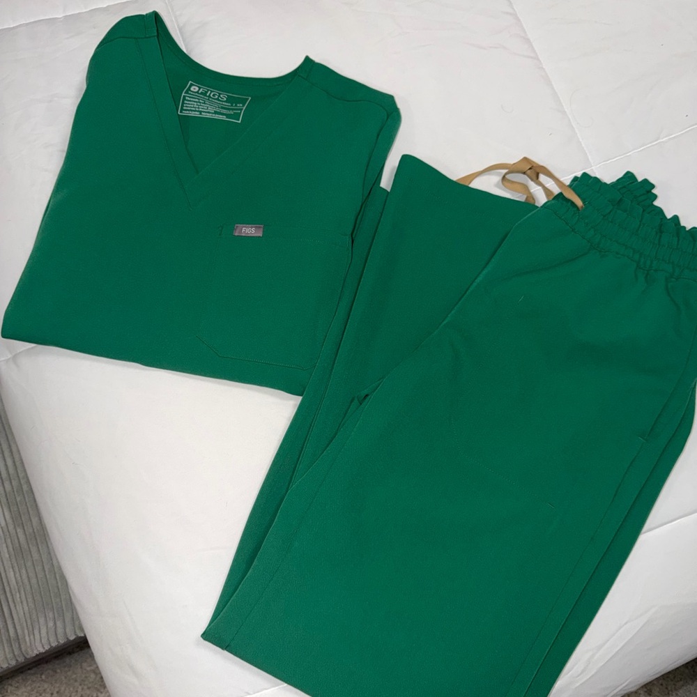 FIGS Indocyanine Green Scrub Set XS